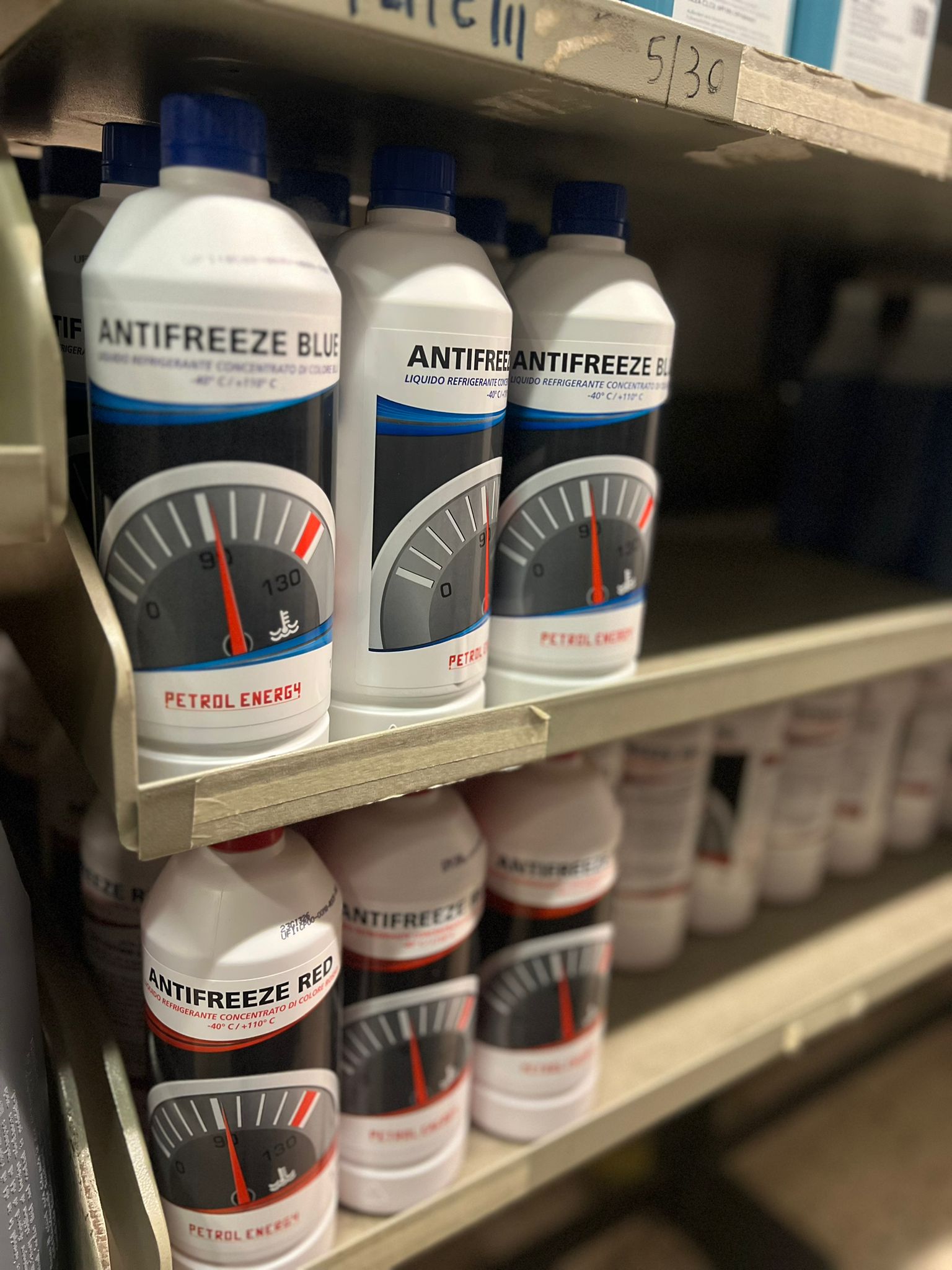 Antigelo sugli scaffali